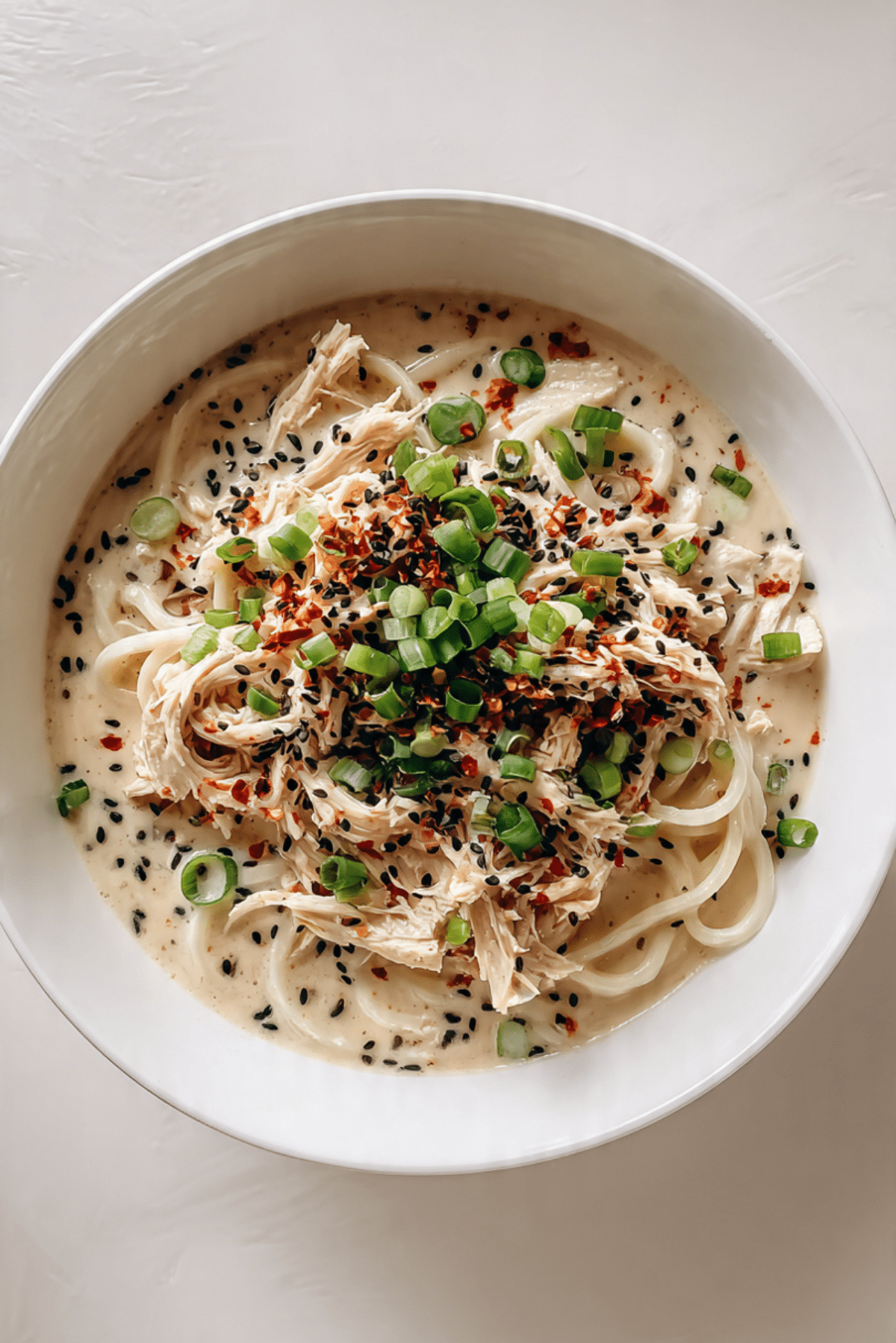 Lime and Coconut Chicken Noodles