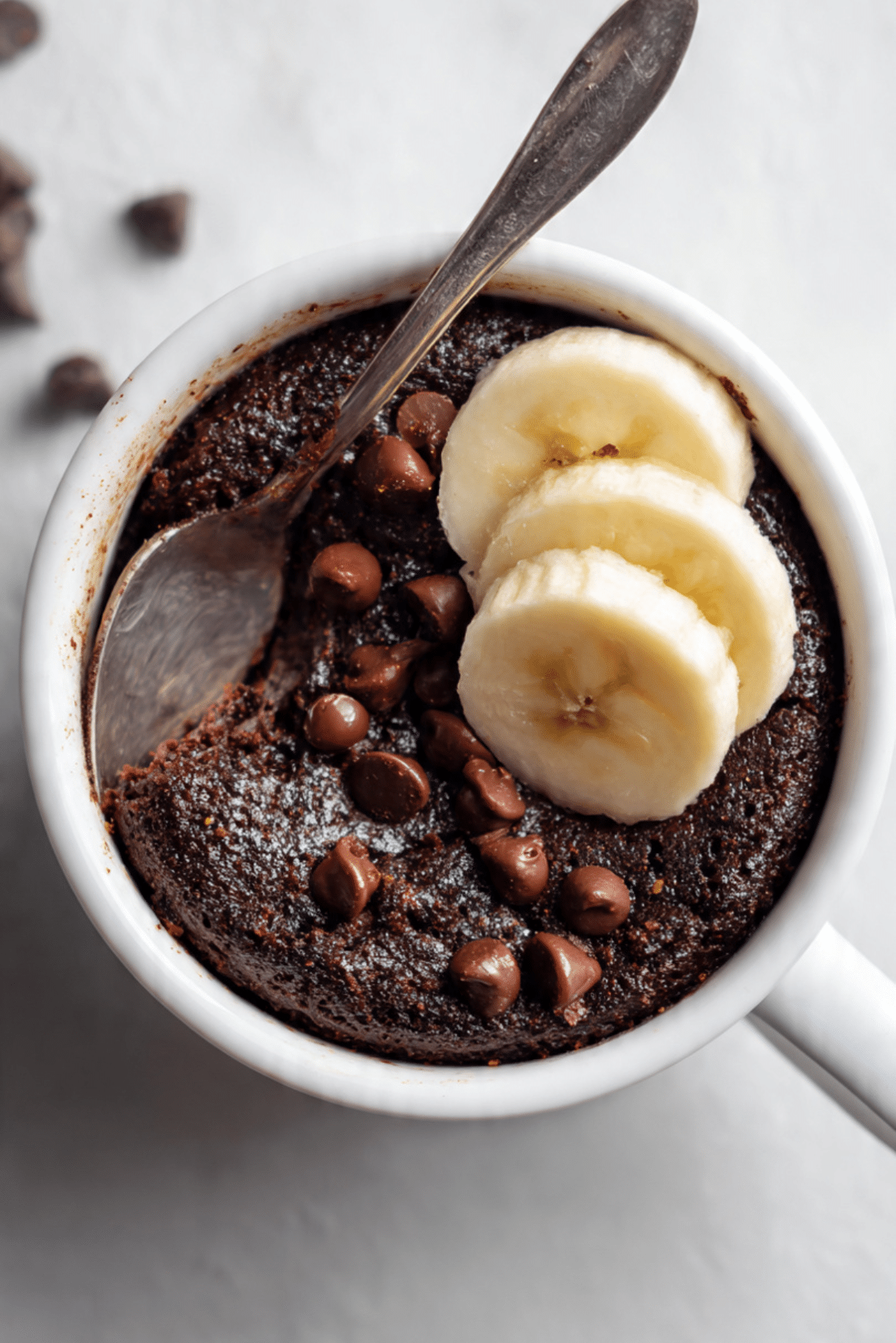 Chocolate Banana Mug Cake