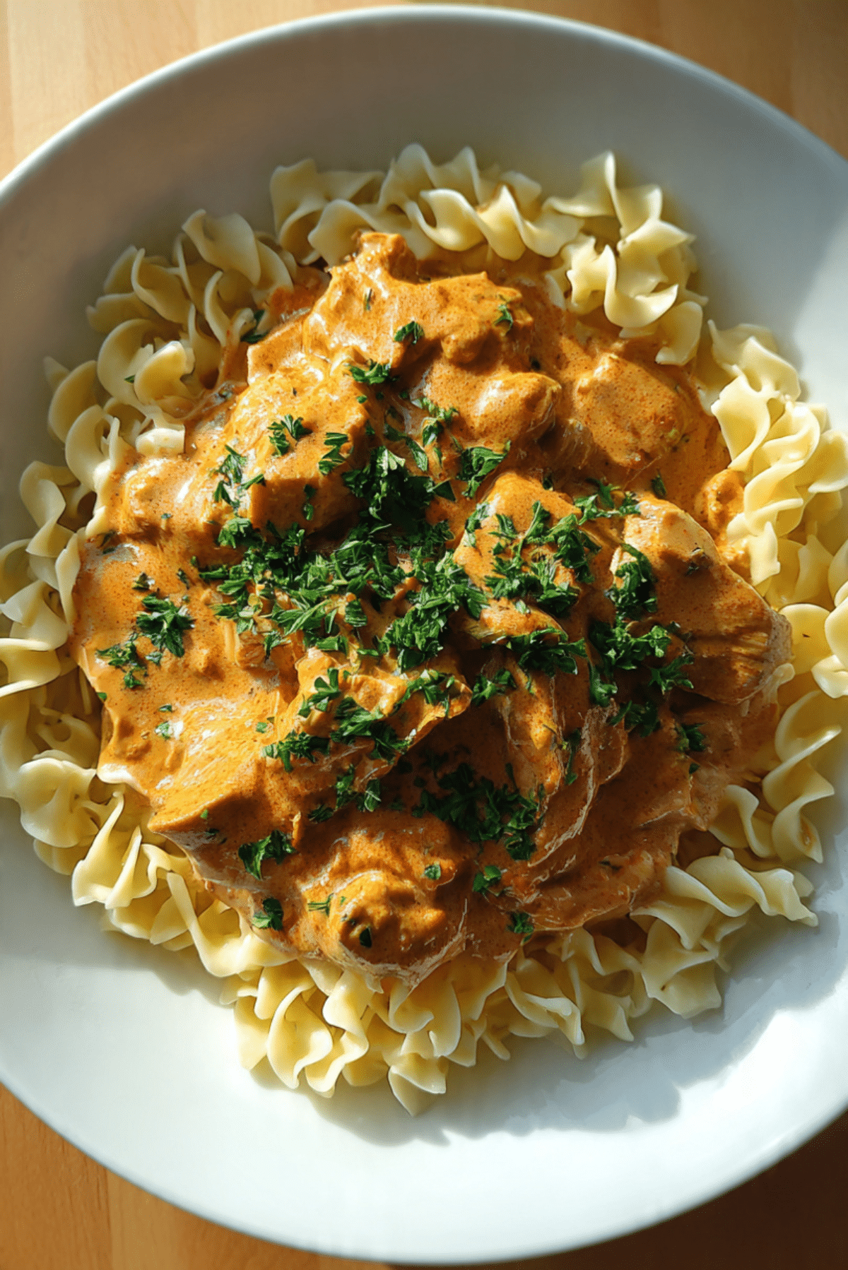 Chicken Paprikash Noodles
