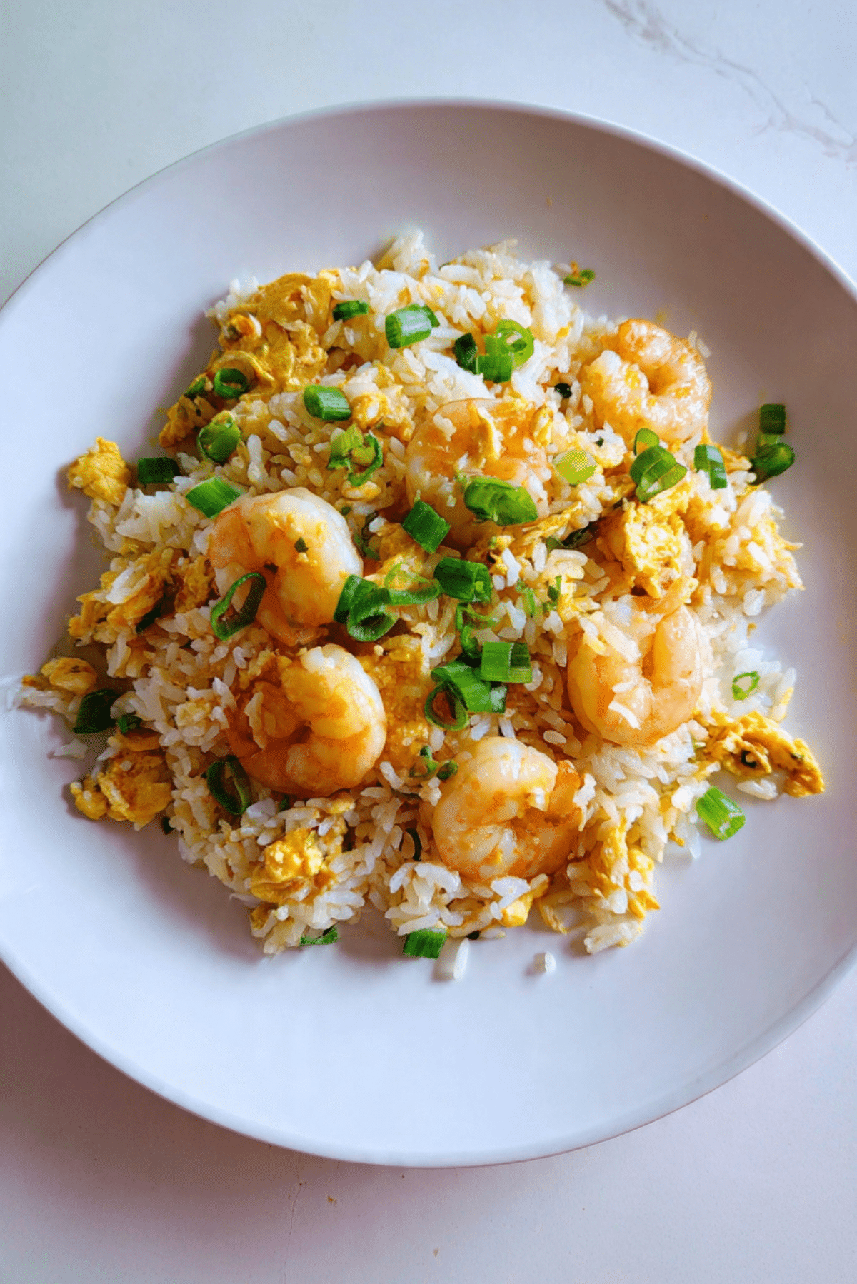 Prawn Chiffon Egg Rice