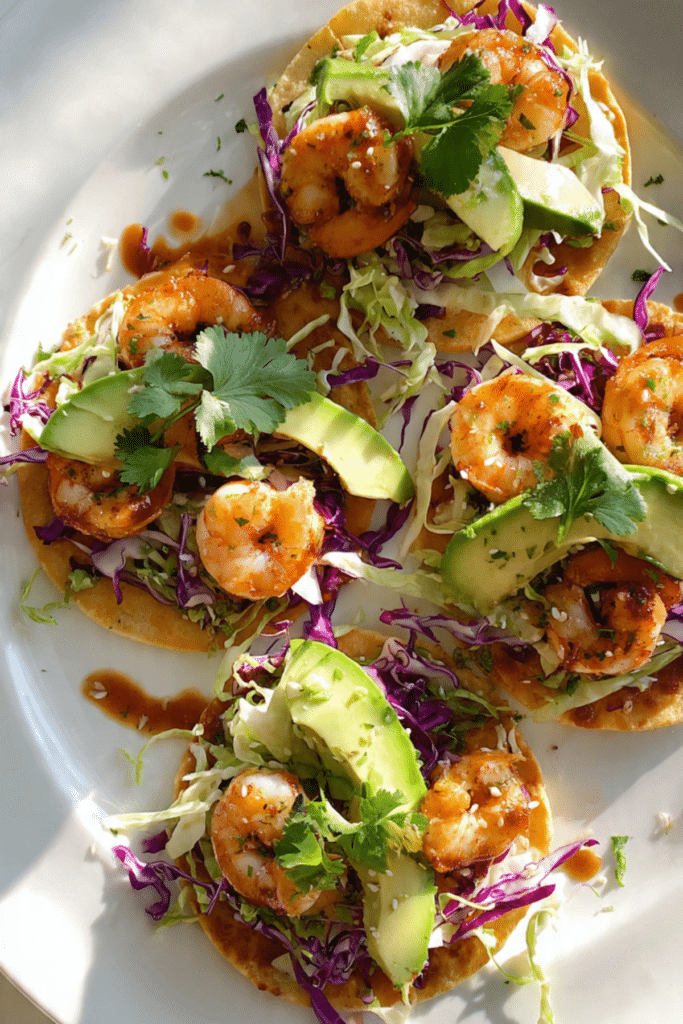 Shrimp Tostadas