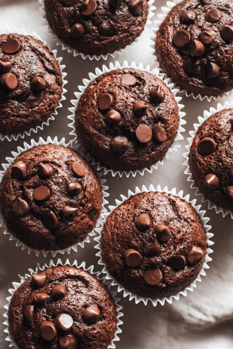 Chocolate Banana Muffins