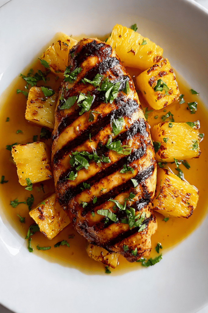 Pineapple Honey Chicken