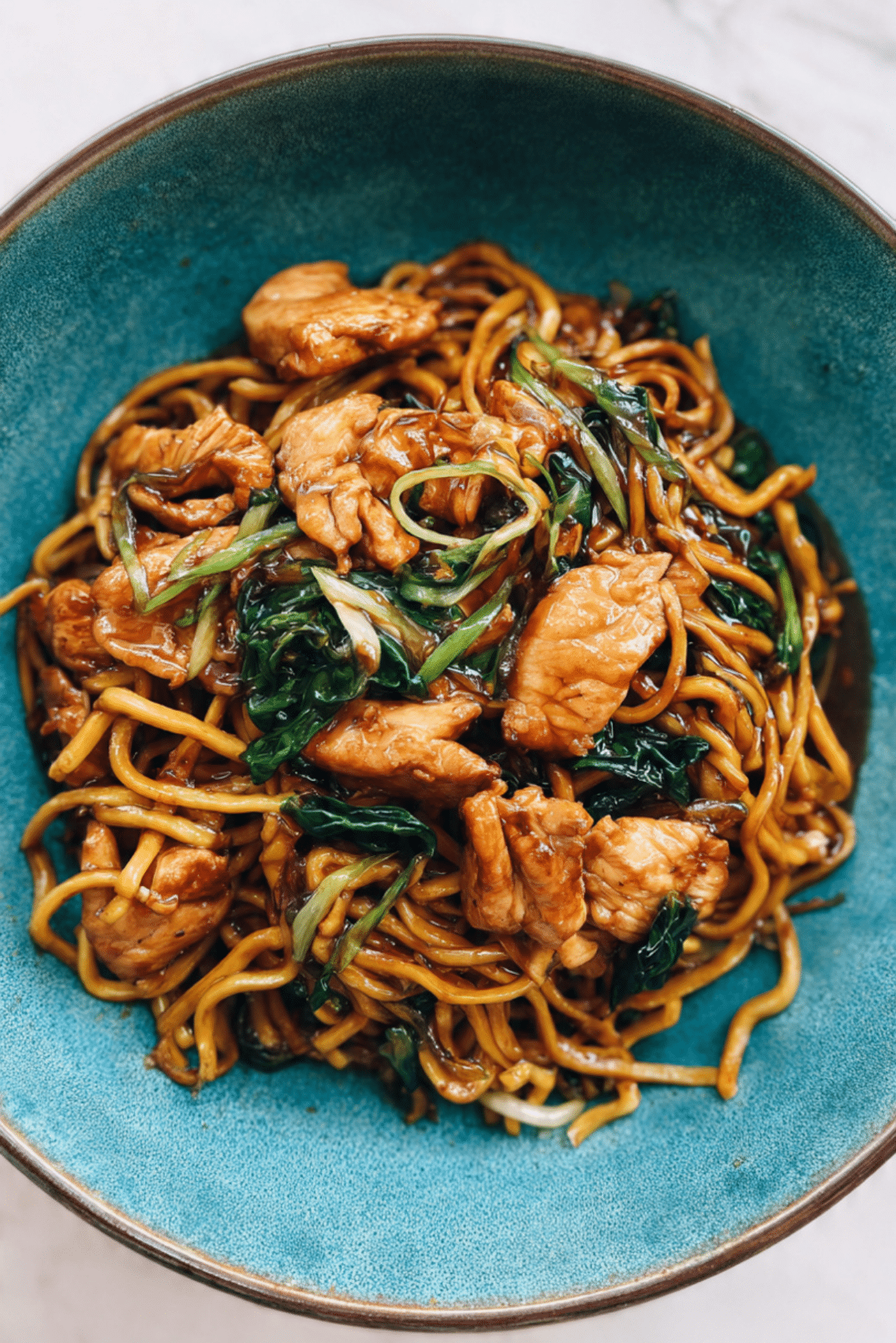 Chicken Pan Fried Noodles