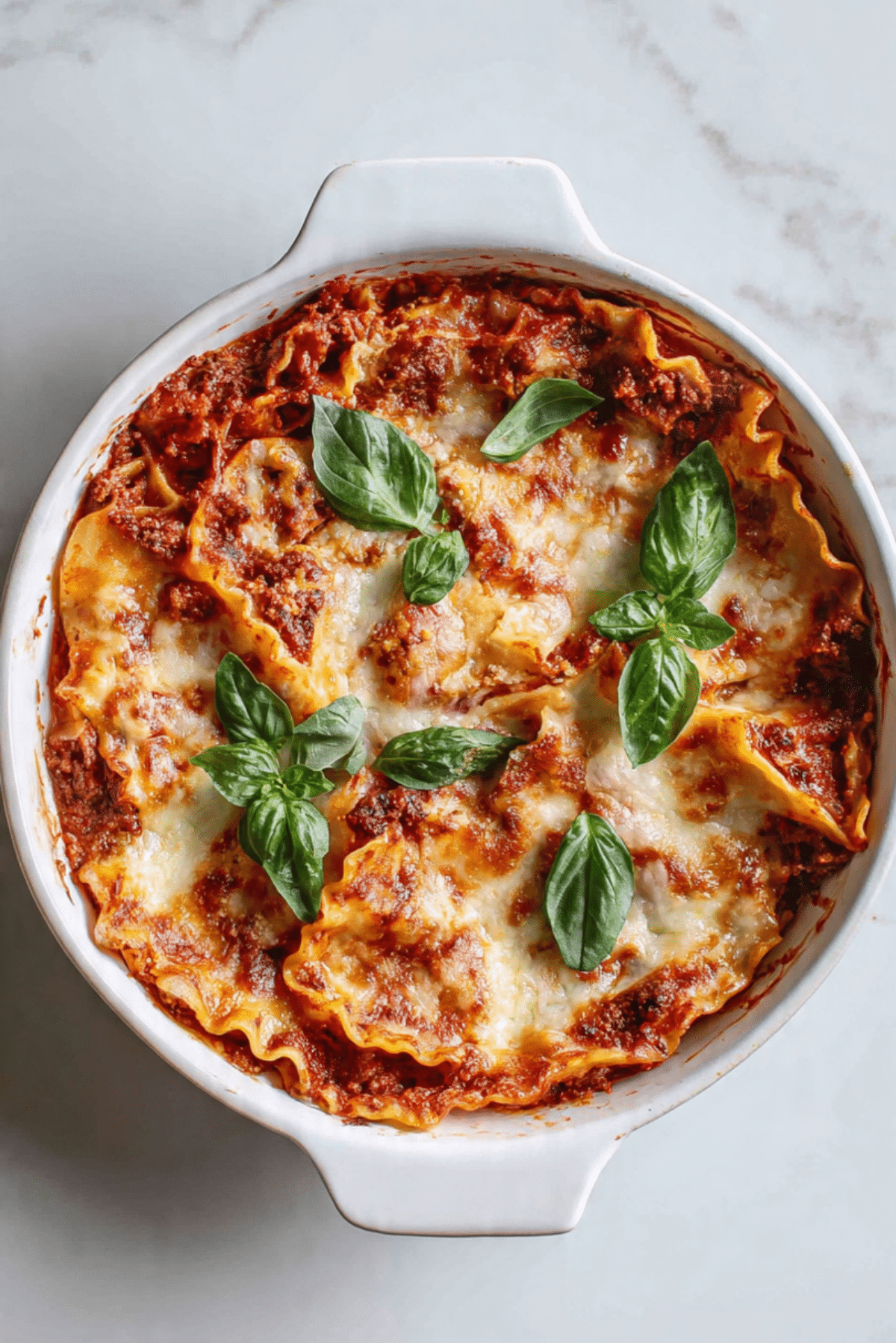 Cheese Pulled Beef One Pot Lasagna