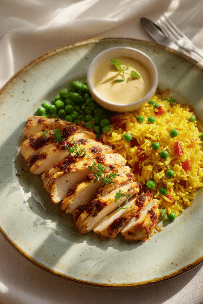 Peri-Peri Chicken and Spiced Rice