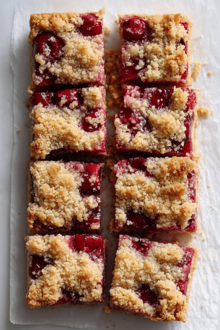 Cherry Pie Bars