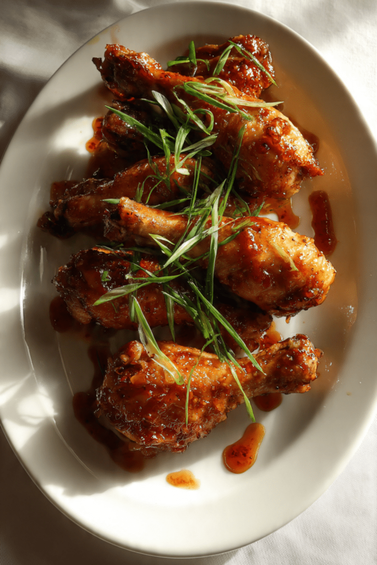 HOT HONEY CHICKEN DRUMSTICKS