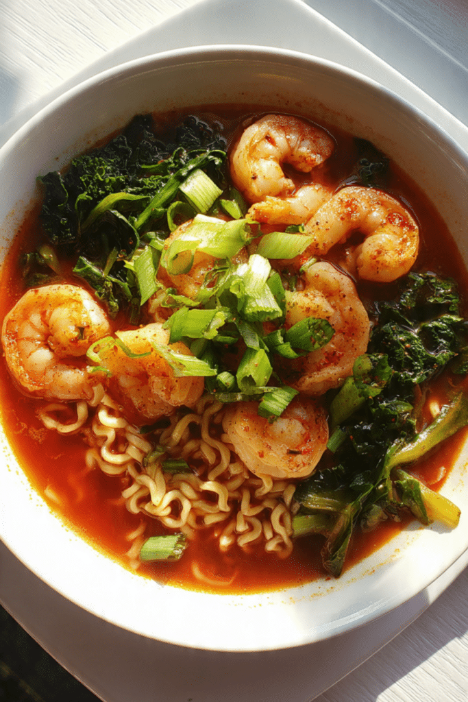 Spicy Shrimp Ramen