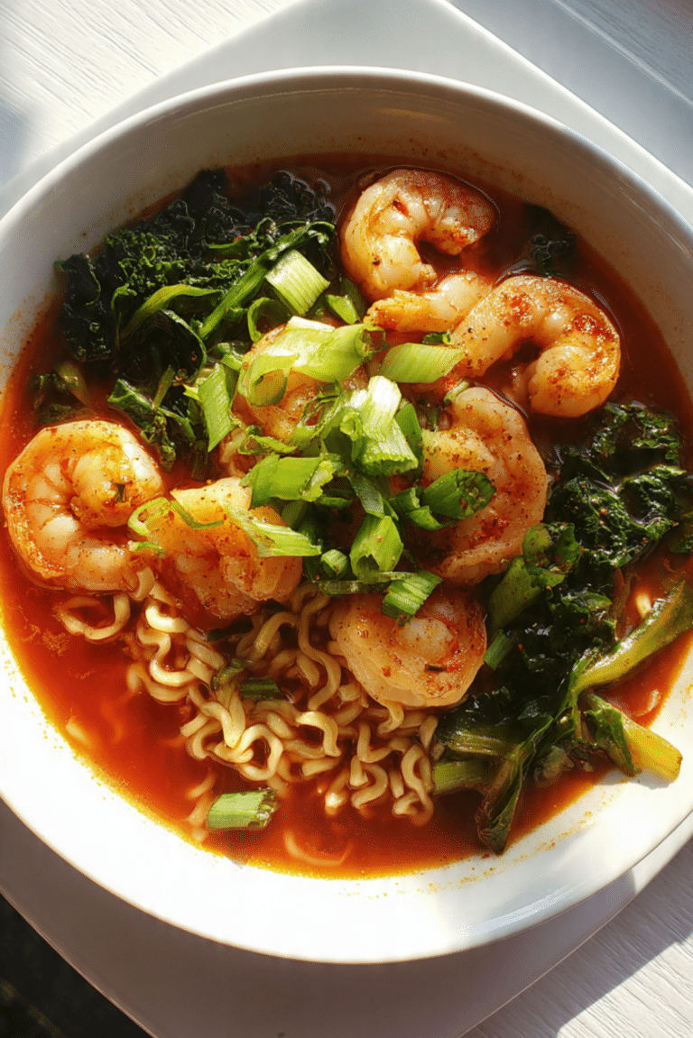 Spicy Shrimp Ramen