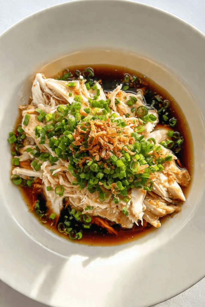 Chicken with Ginger Sauce