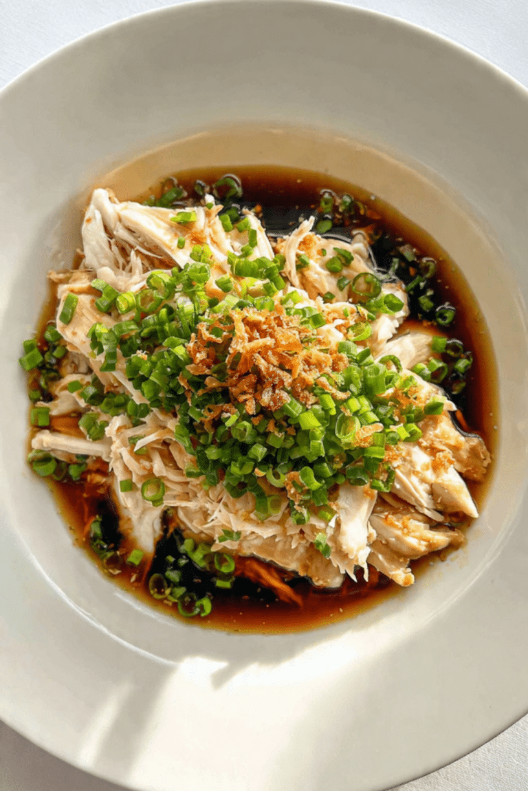 Chicken with Ginger Sauce