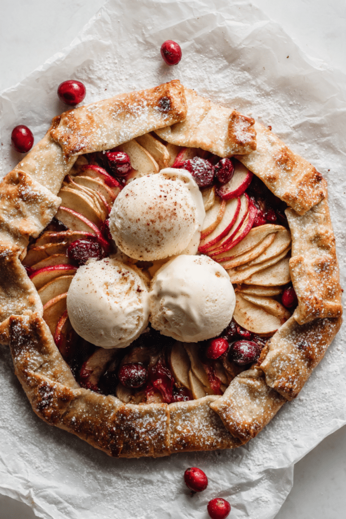 Cranberry Apple Galette