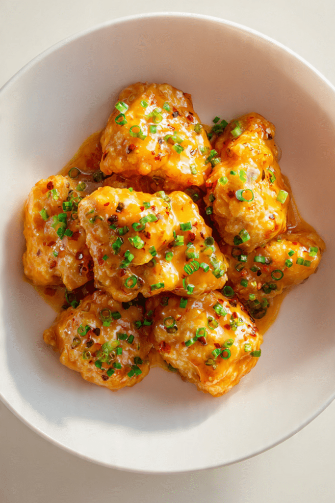 Crispy Bang Bang Salmon Bites