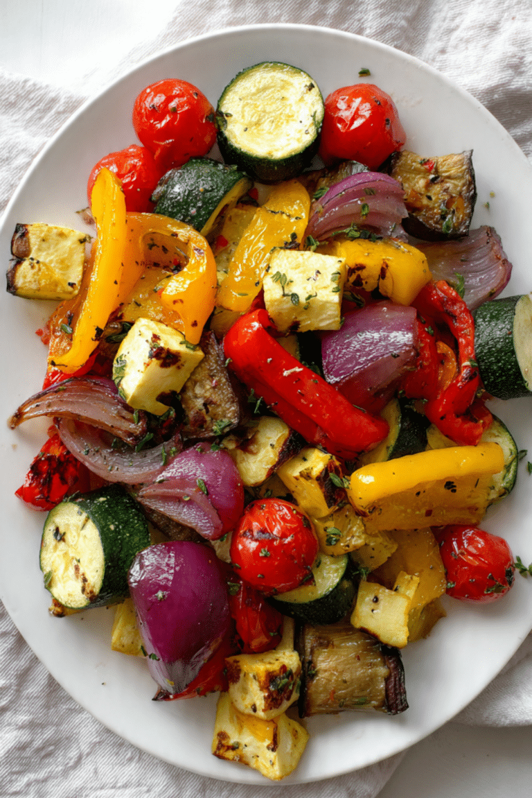 Mediterranean Roasted Veggies