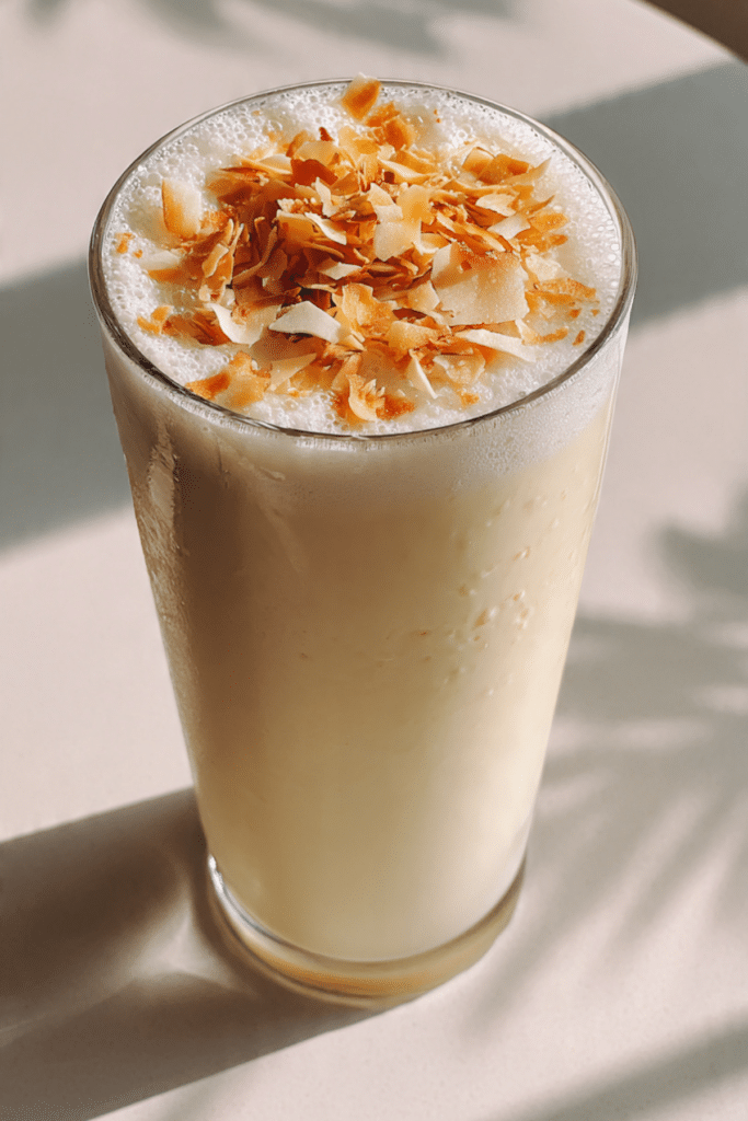 Tropical Coconut Citrus Milkshake