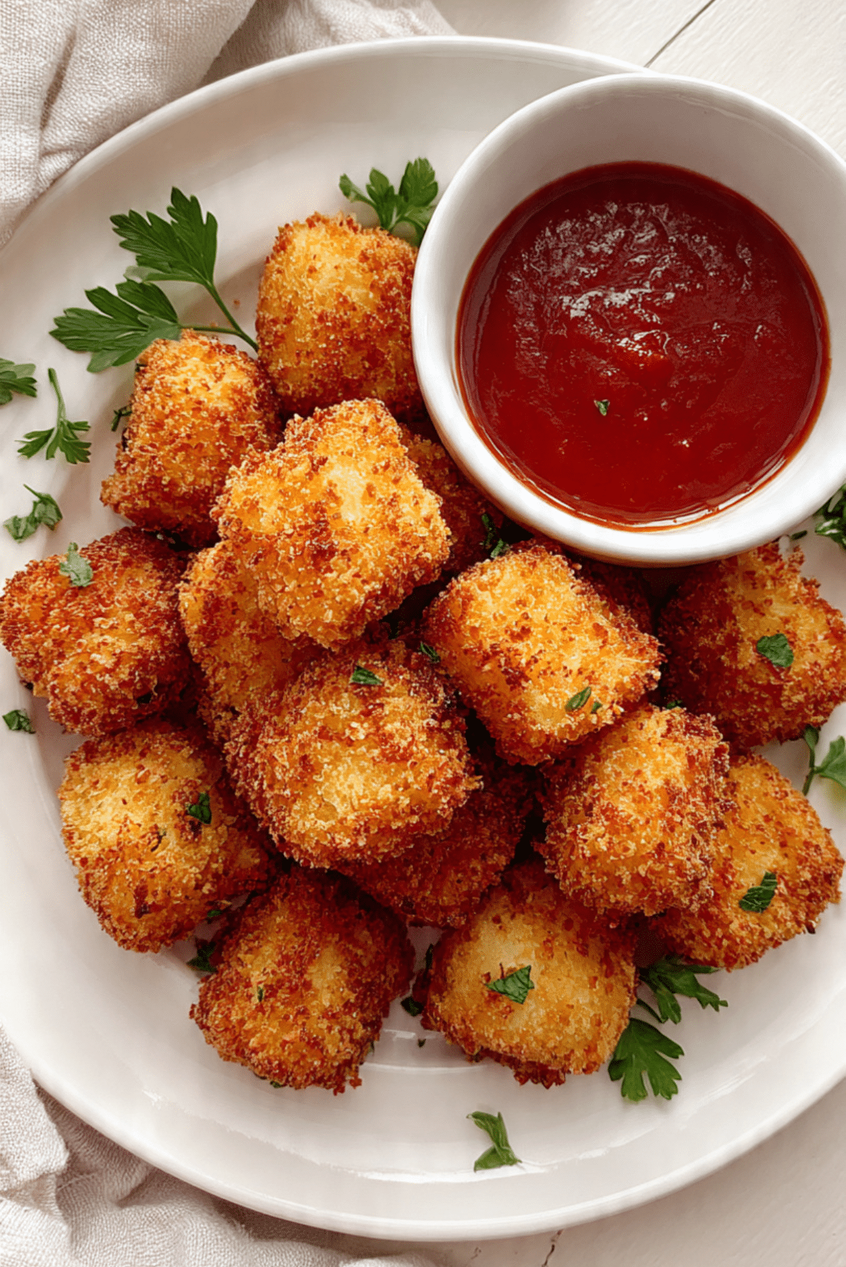 Air Fryer Cheese Bites