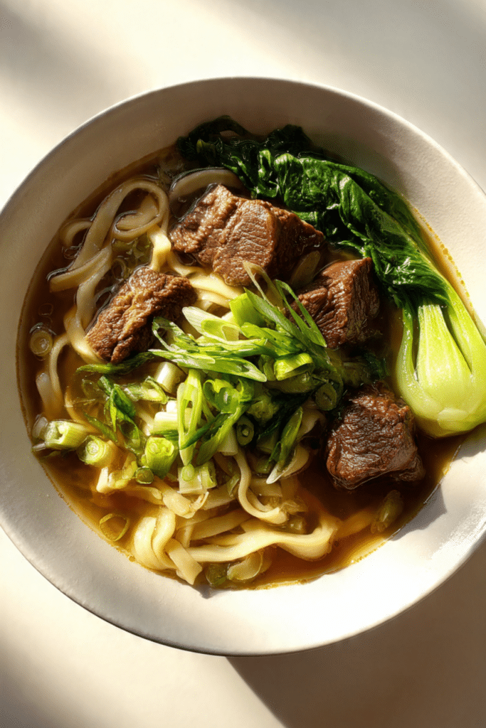 Taiwanese Beef Noodle Soup