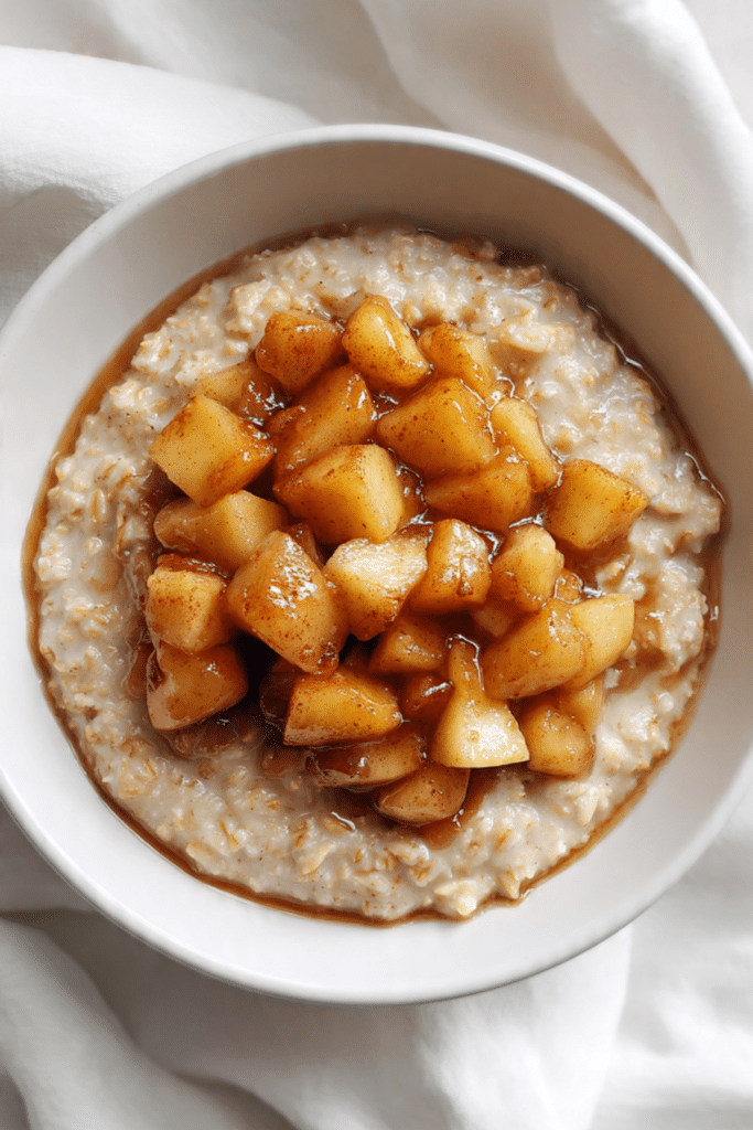 Stovetop Apple Oatmeal
