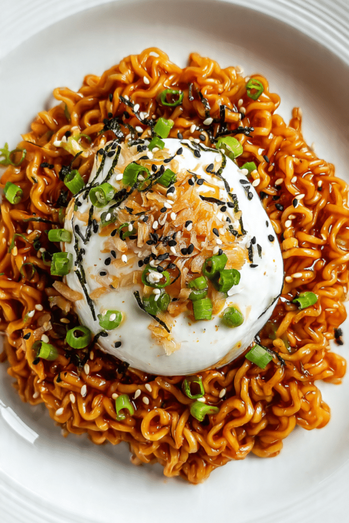 Spicy Ramen & Burrata