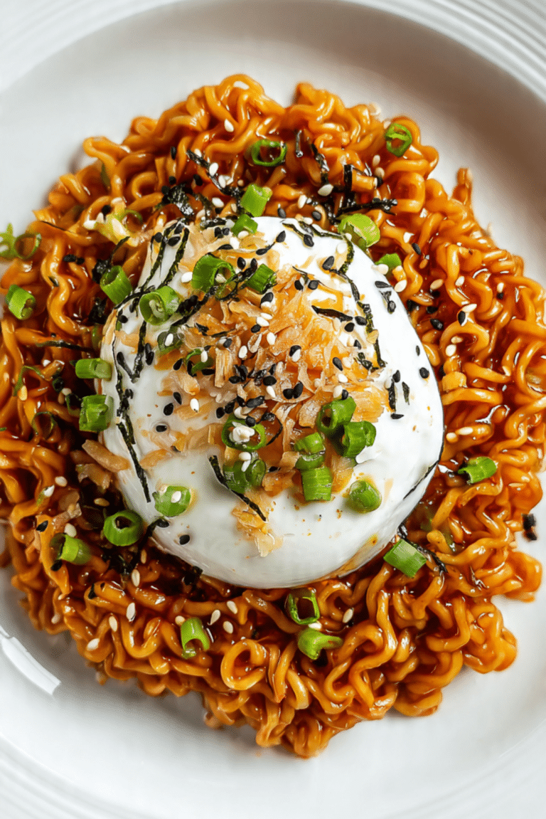 Spicy Ramen & Burrata