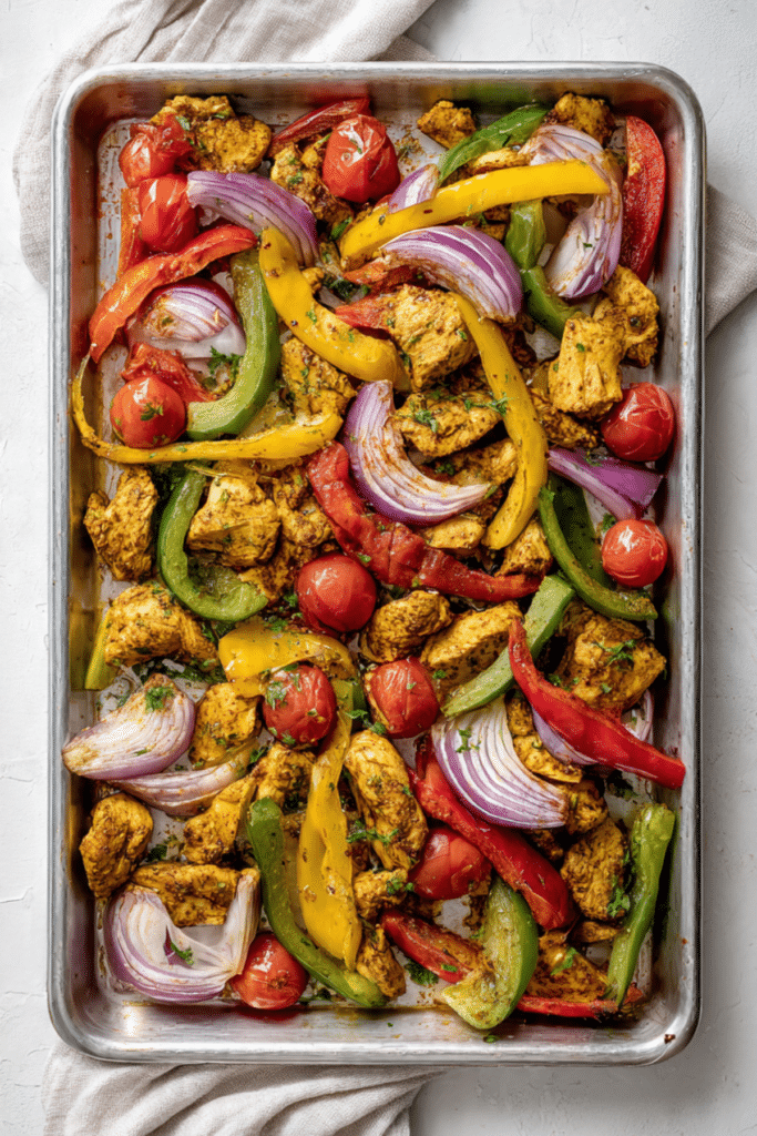 CHICKEN SHAWARMA SHEET PAN