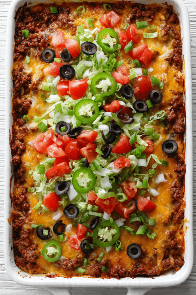 Low Carb Taco Bake