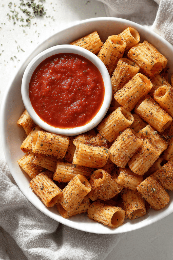 Parmesan Air Fryer Pasta Chips