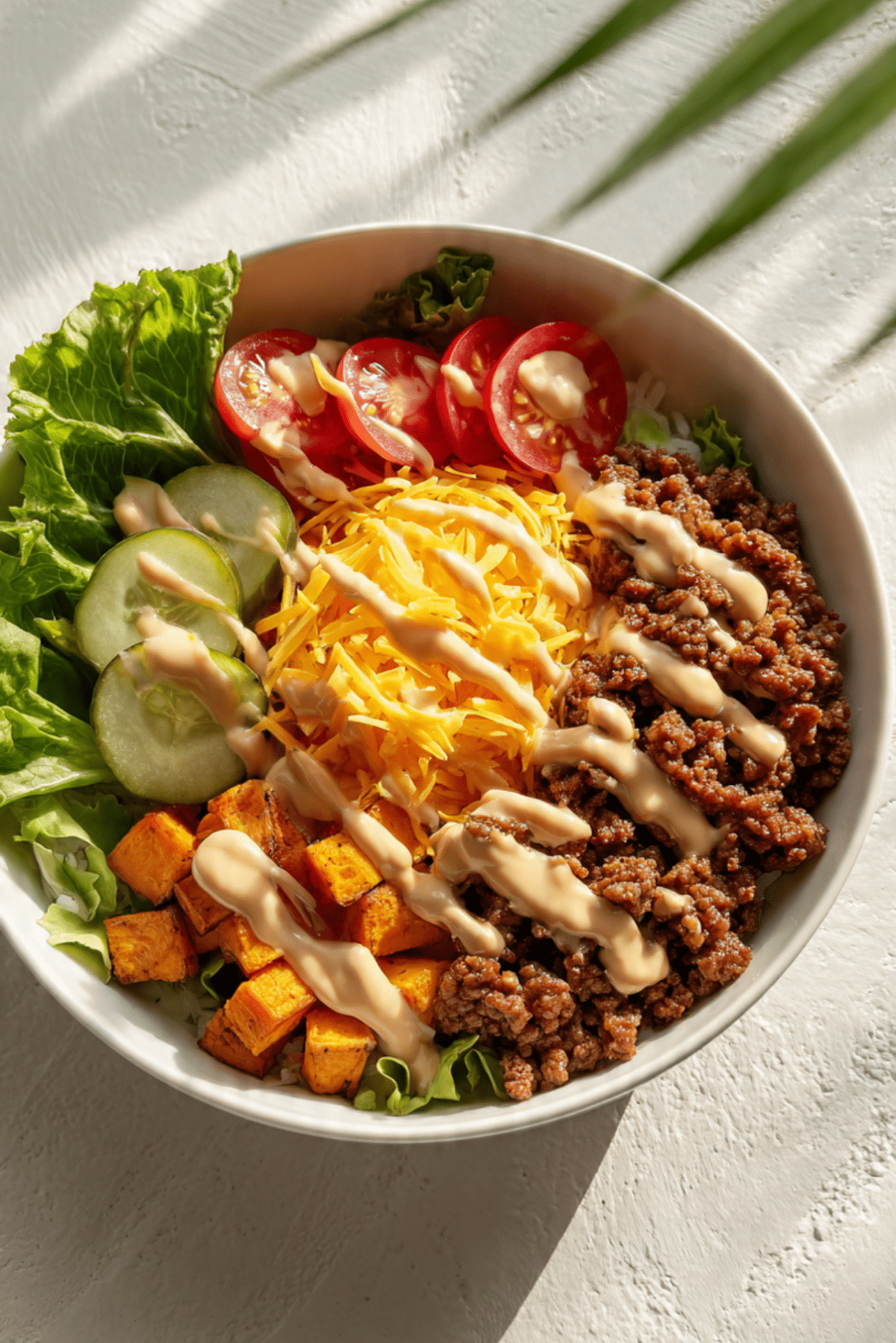 20-minute burger bowls