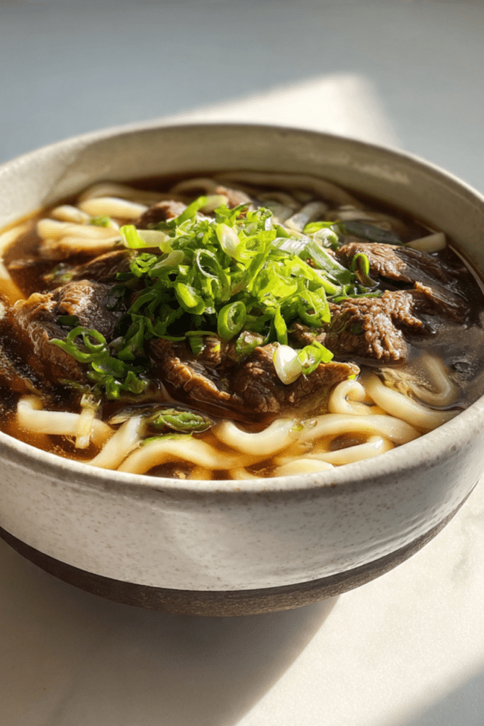 Beef Udon Soup