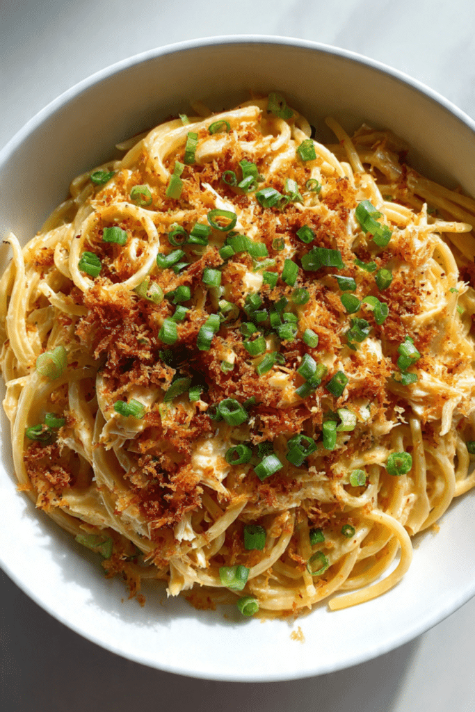 Crab Rangoon Pasta