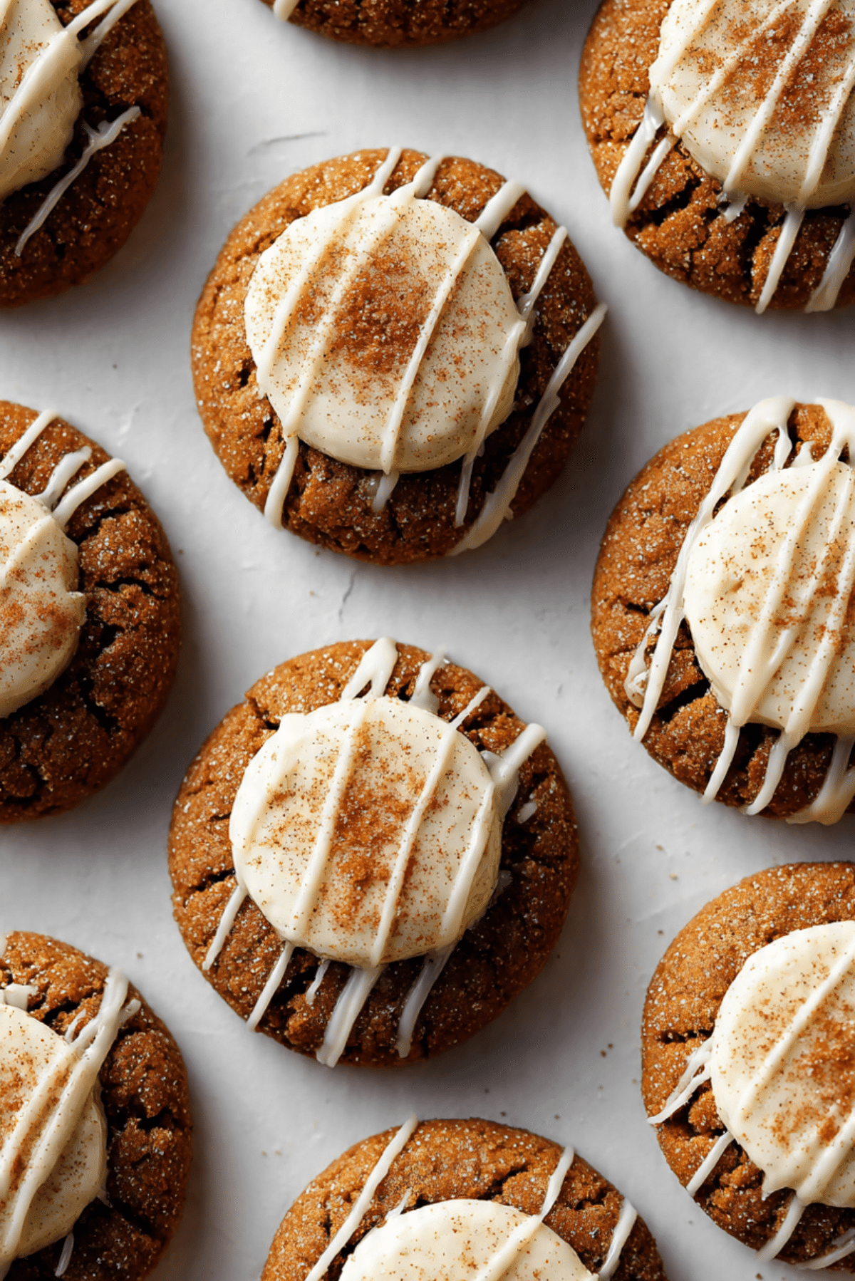 Gingerbread Thumb Cookies