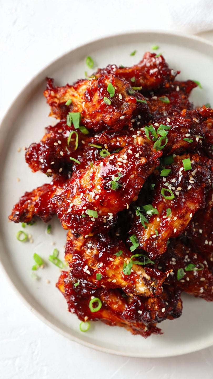 Sriracha Chicken Wings