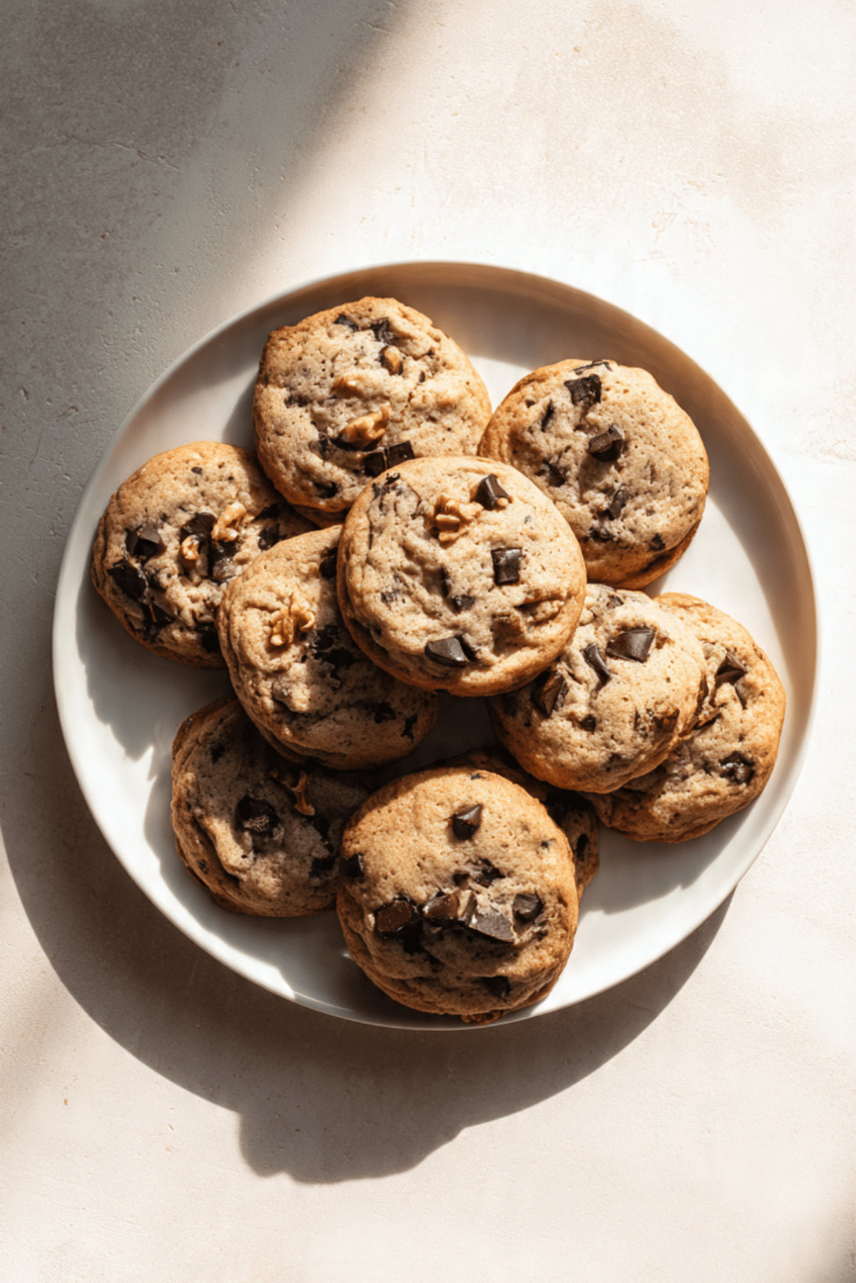 Banana Bread Choco Chip Cookies