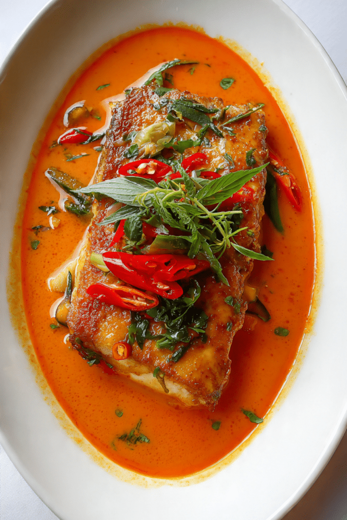 RED CURRY SNAPPER BOAT
