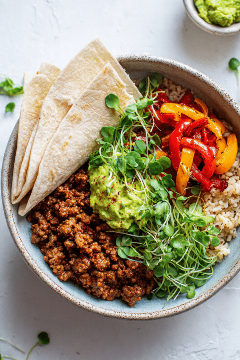 Chipotle Beef Bowl
