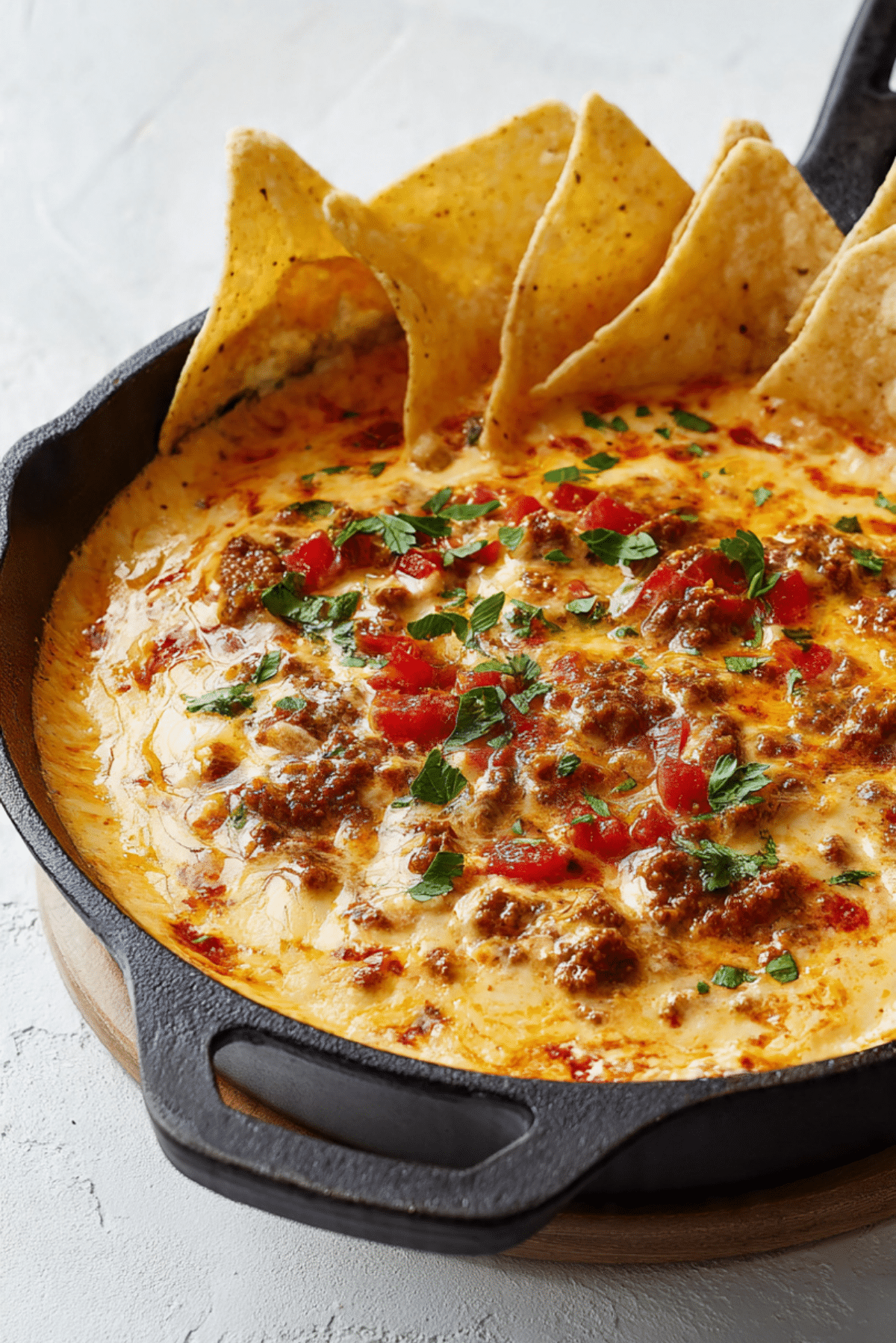 Campfire Queso dip