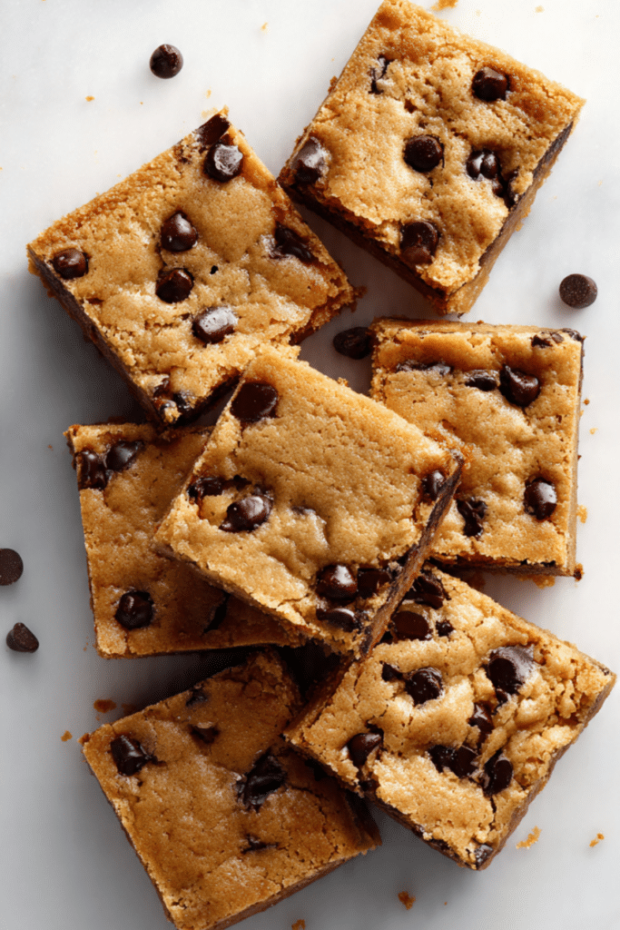 CHOCOLATE CHIP COOKIE BARS