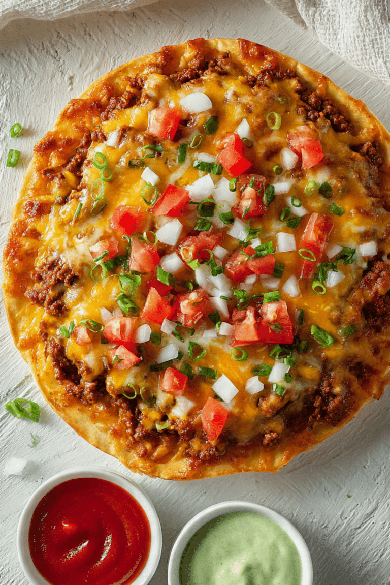 Taco Bell Mexican Pizza
