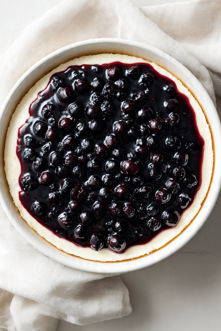 no bake blueberry dessert