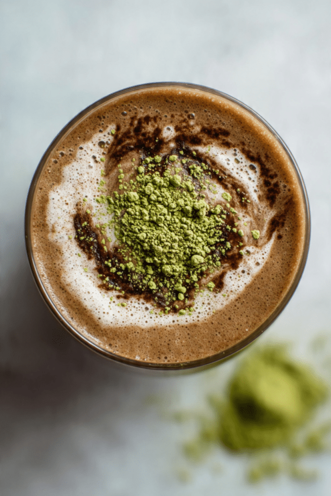 Chocolate Matcha Smoothie