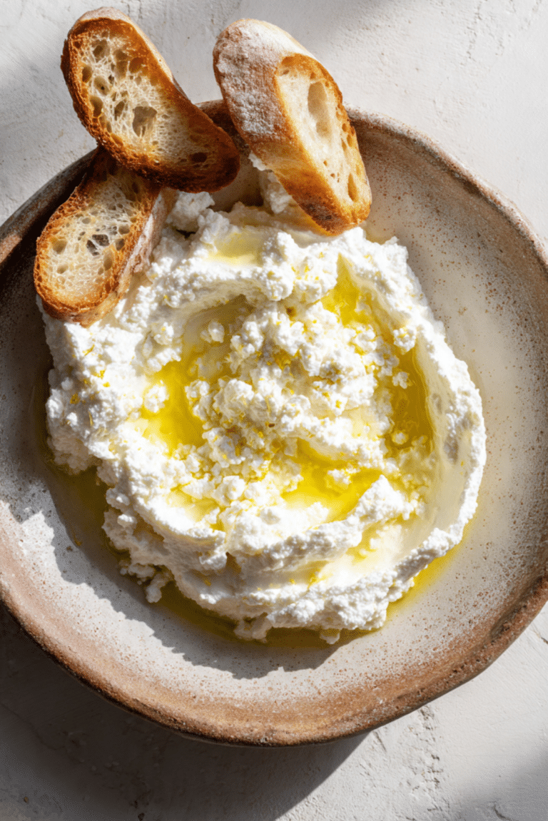 Homemade Ricotta