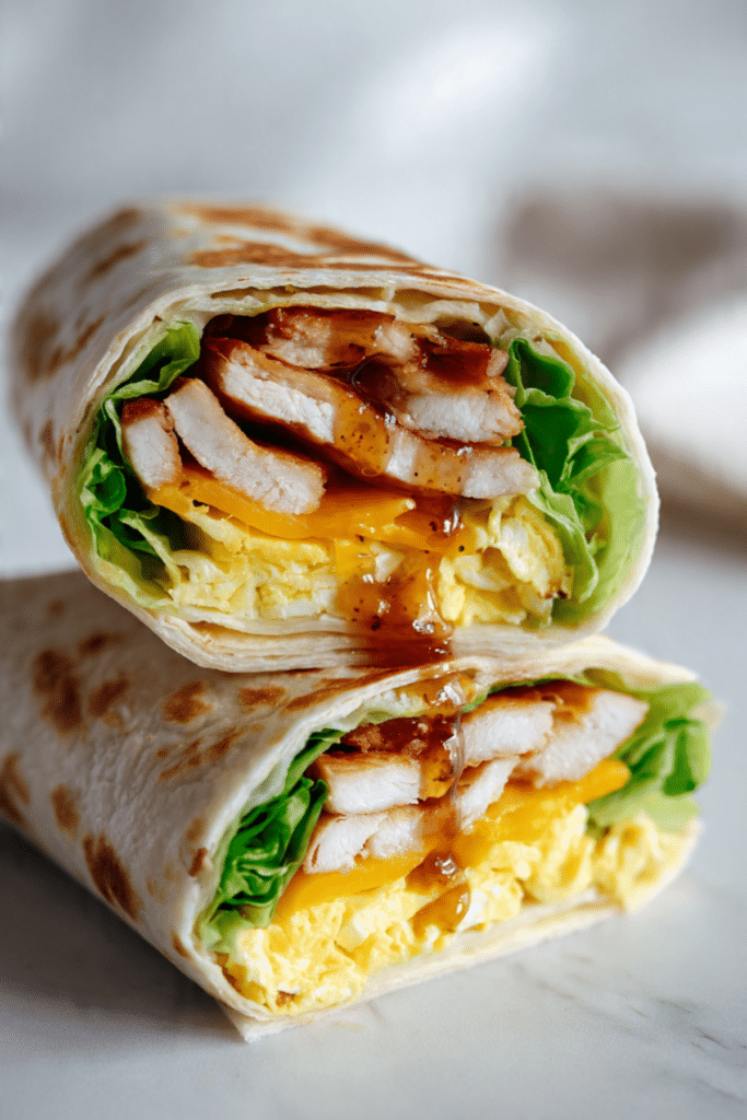 HOT HONEY BREAKFAST WRAP