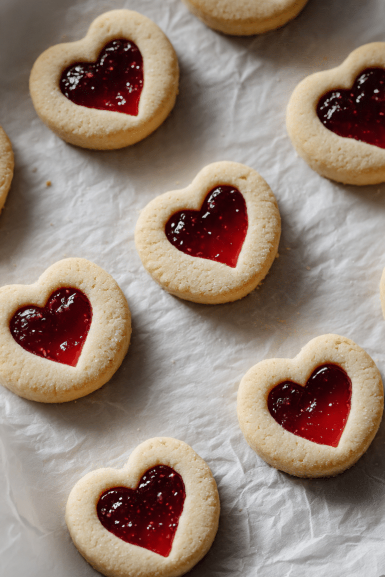 Jam Heart Cookies