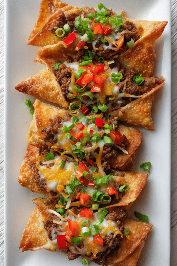 egg roll nachos