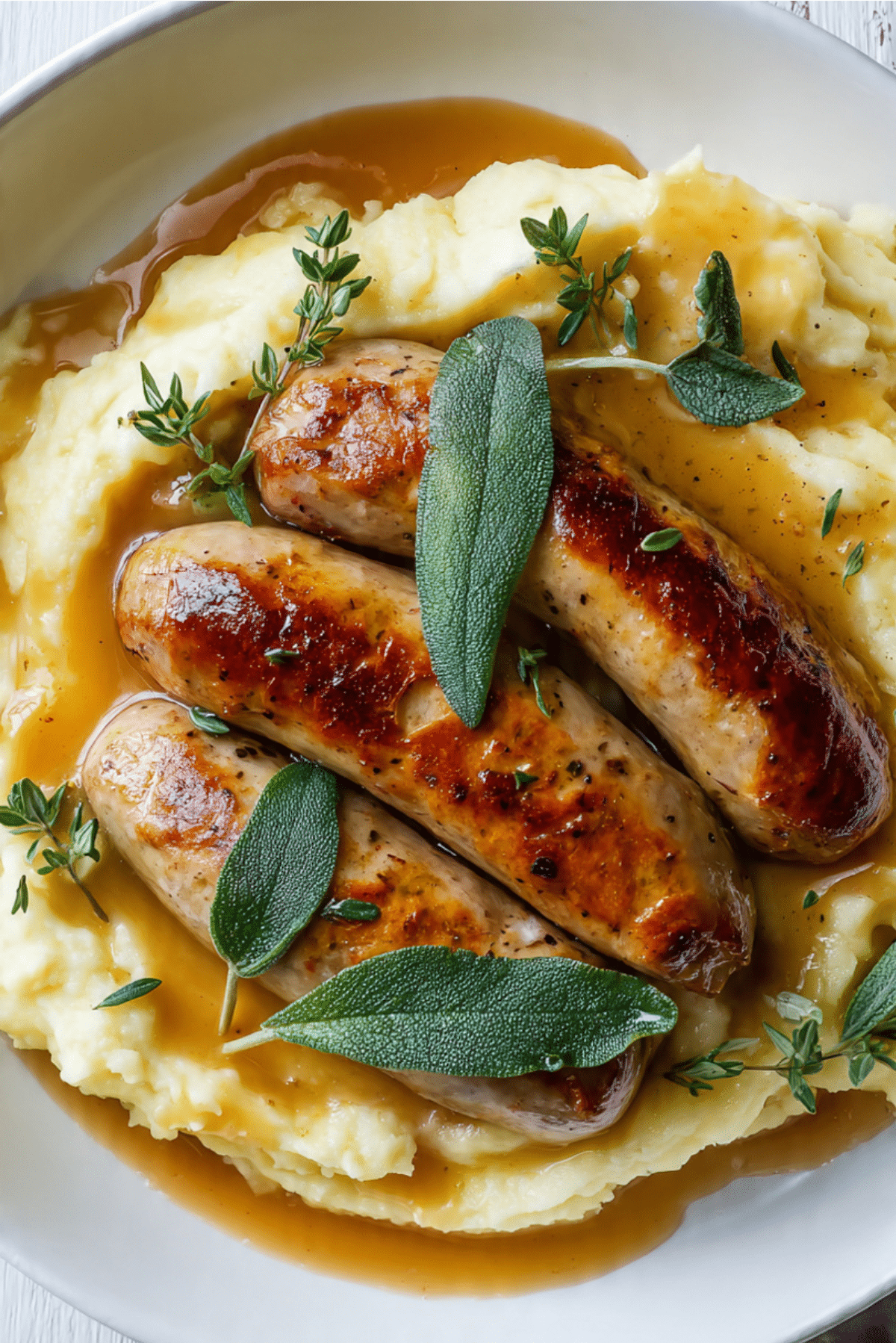 Chicken Sausage and Potato Mash