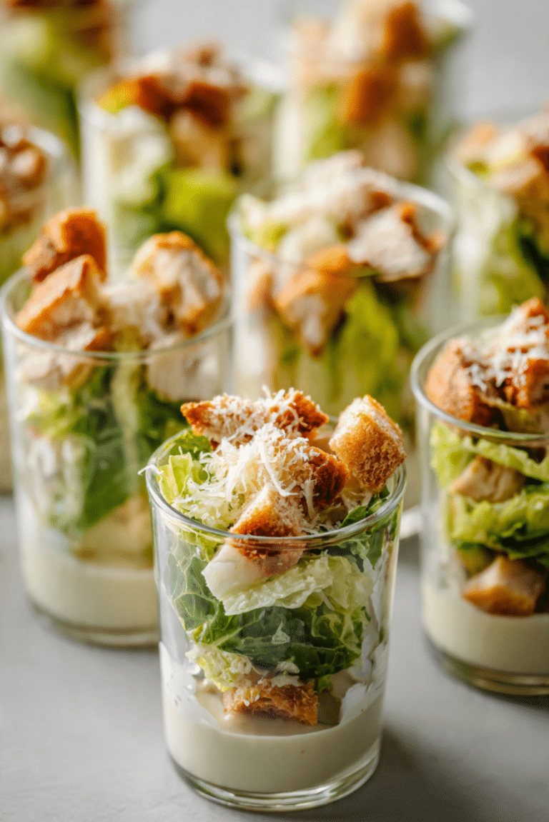 Caesar Salad Glasses