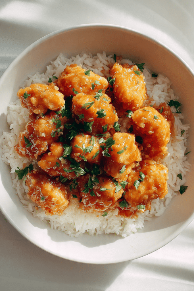 Orange chicken