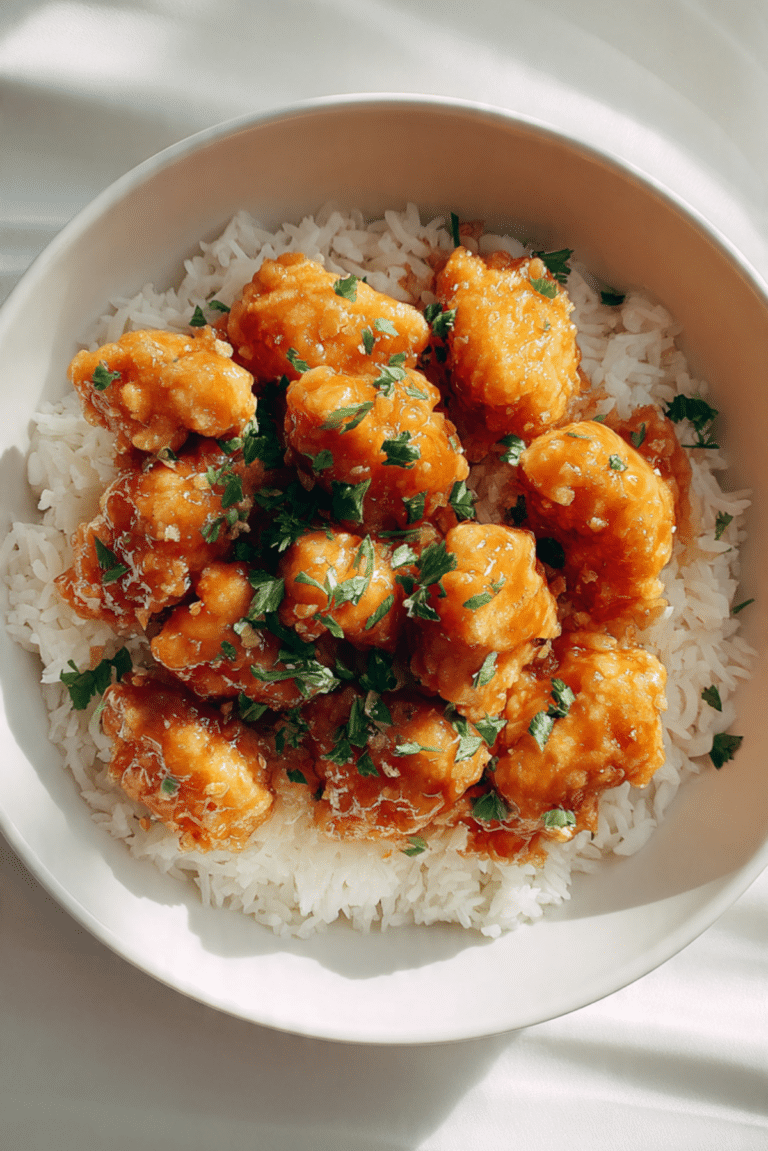 Orange chicken