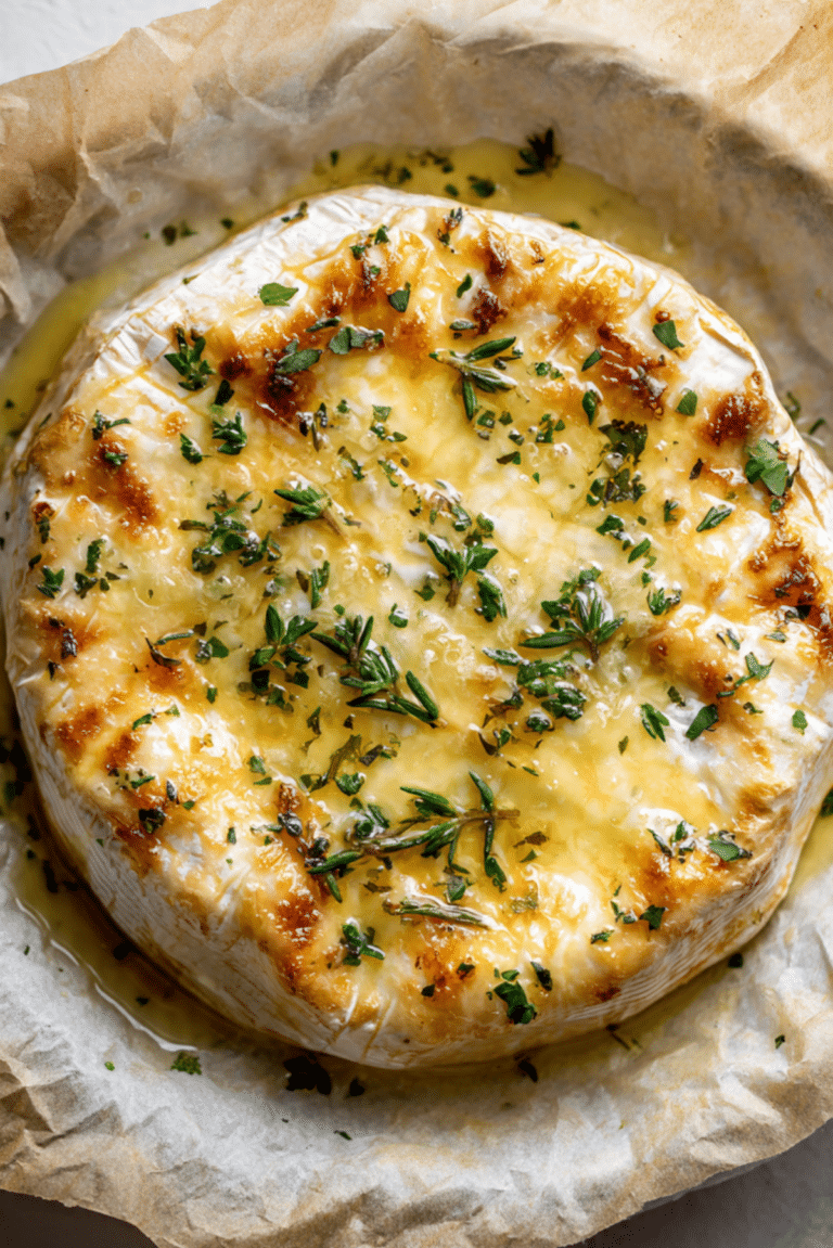 Garlic Butter Brie